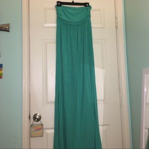 Strapless Maxi Dress